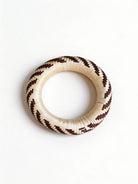 brazalete pulsera herencia tropical café
