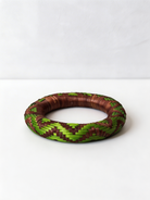 brazalete pulsera herencia tropical verde