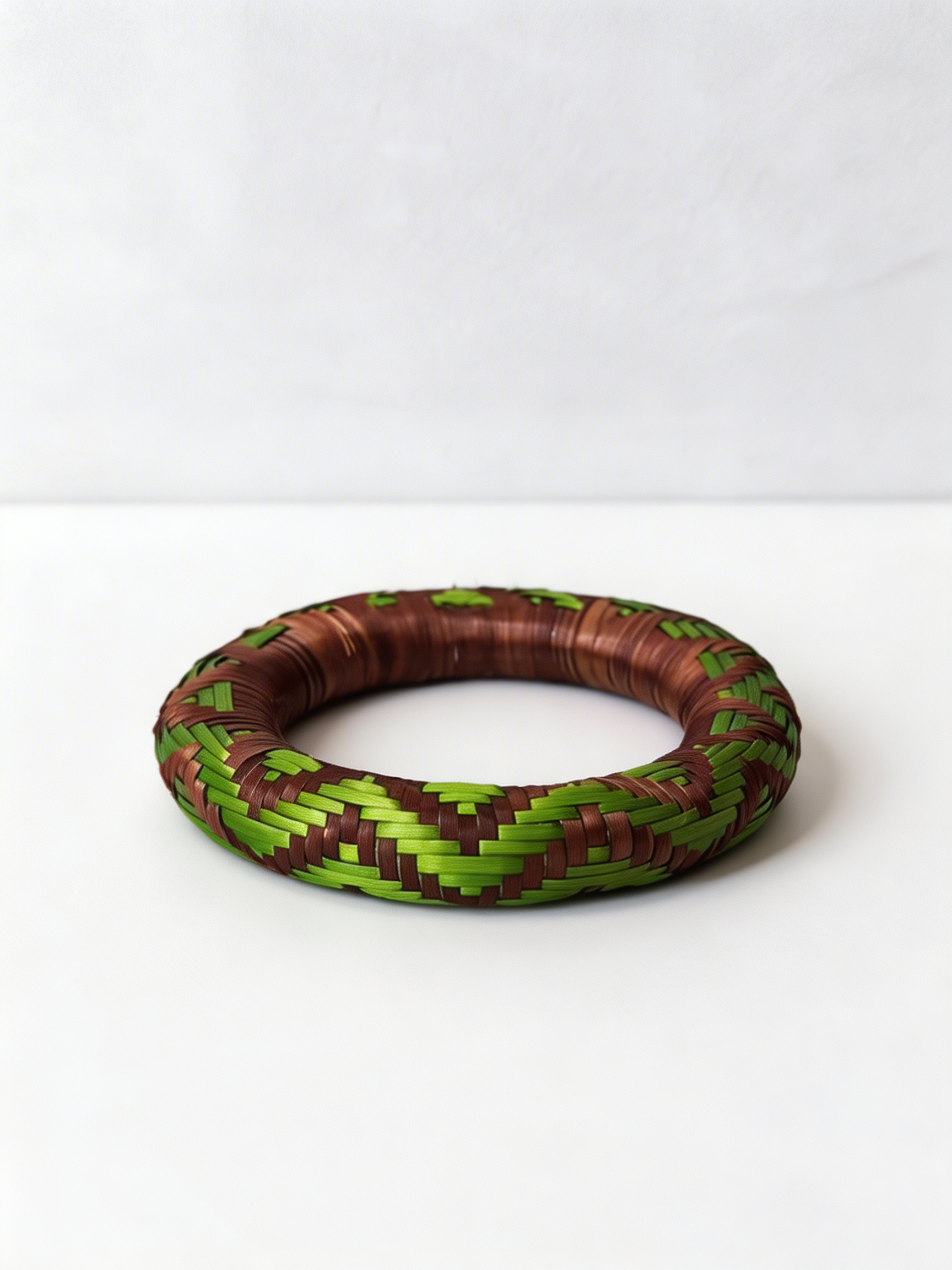 brazalete pulsera herencia tropical verde